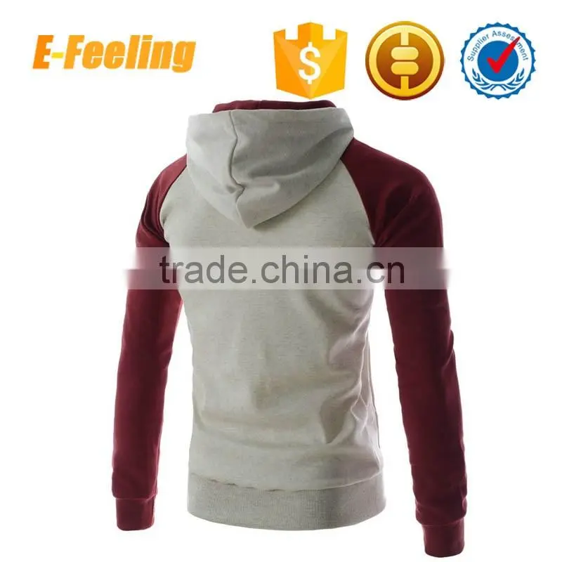 custom plain high quality mens sport hoodies with your own design