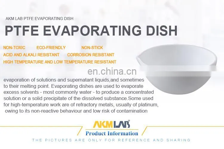 AKMLAB Laboratory PTFE Evaporating Dish