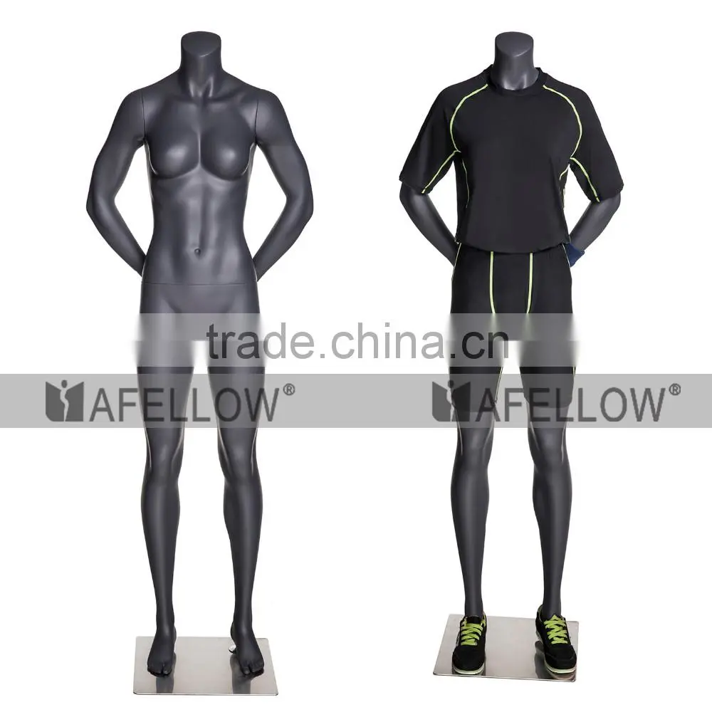 female sport mannequin for window display