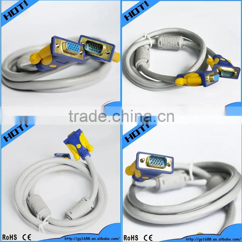 HD computer monitor video vga cable 5m