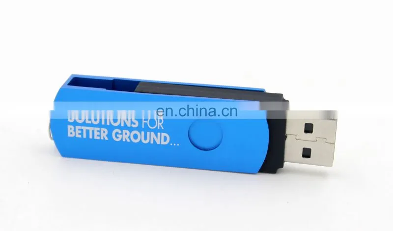 Hot Selling metal Pendrive USB Flash Drive2.0 3.0 swivel U Disk32gb64gb128gb