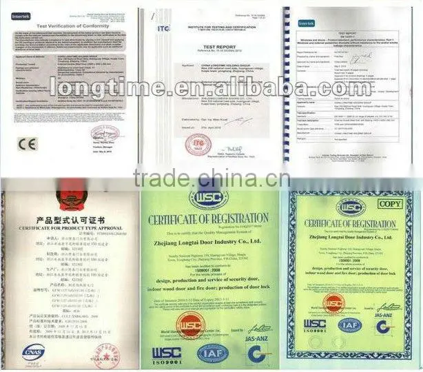 Heat Transfer Single-leaf Security steel door(LT-911) metal door