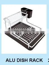 Modern Counter Top Round Fruit Basket 2 Tier Fruit Basket Metal Wire Banana Hanger Desktop Fruit Vegetable Basket
