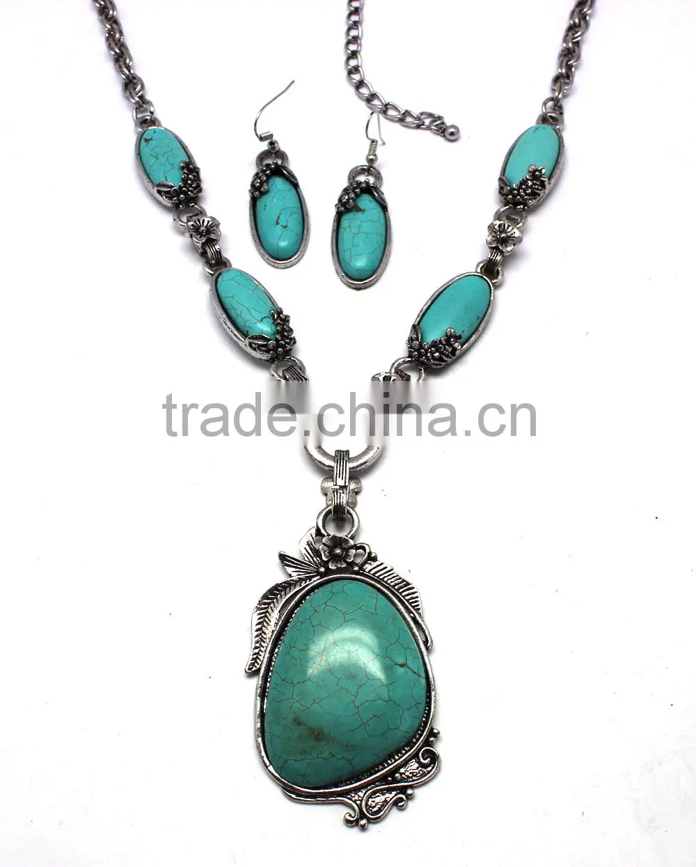 wholesale costume jewelry premier waterdrop necklace and earrings sets