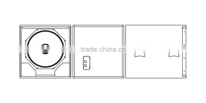 RDW1801, trade assurance, 18 inch passive subwoofer, speakers subwoofer