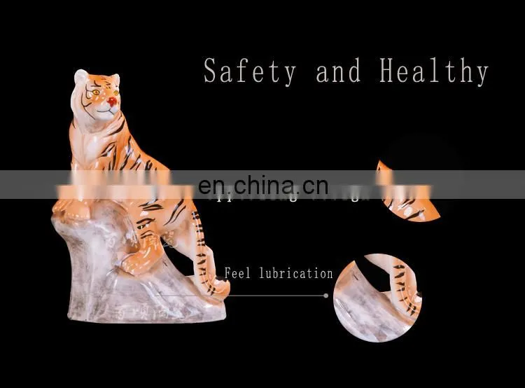 Chinese Zodiac series tiger cute and mini ceramic wine bottle