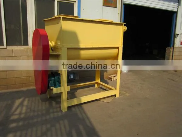 screw single shaft feed mixer