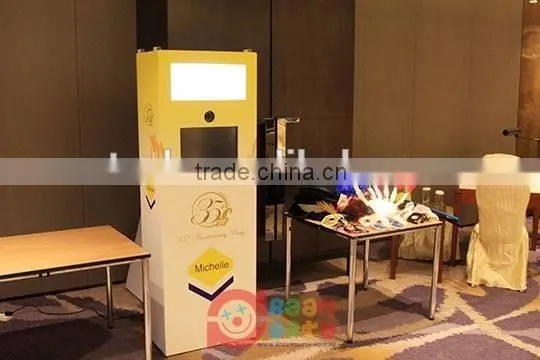 Integrated Photobooth High Quality Design Wedding Photo Kiosk for Rental
