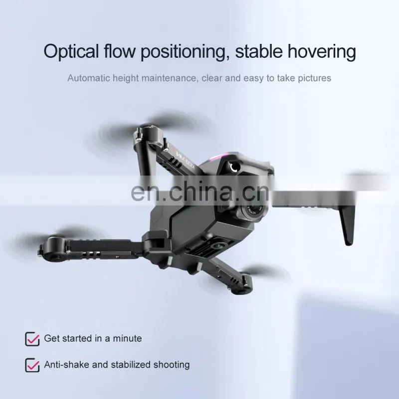 K108 Mini Drone with 4K HD Camera wifi Three-way Infrared Obstacle Avoidance Altitude Hold Mode Foldable RC Quadcopter Boy Gift