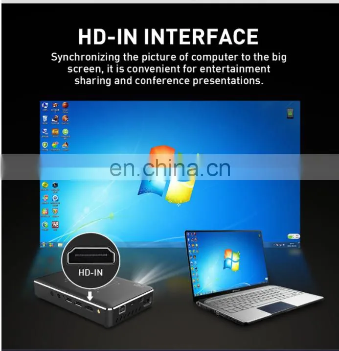 Latest 4k video portable P10 II interactive projector 2.4G/5G wifi touch screen mini phone wireless projector