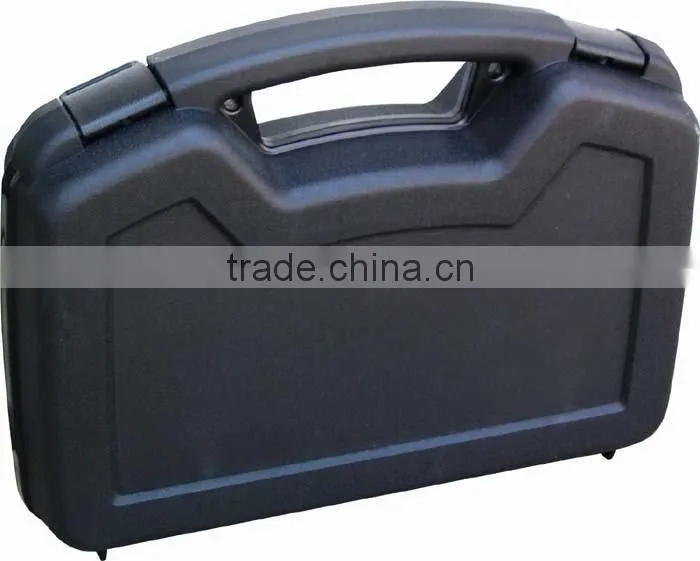 Single Handgun Case for up to 6-Inch Revolver (Black),Plastic Pistol gun case