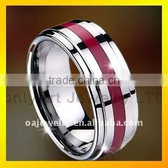 2015 new products tungsten carbide ring, tungsten rings fashion jewelry