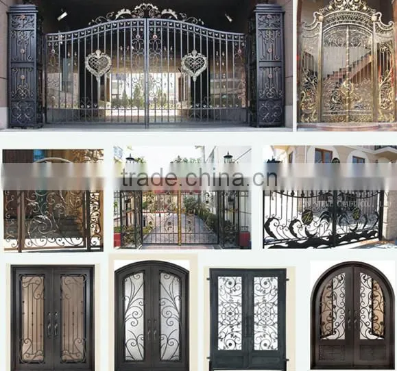 Cheap price finishing steel fence for city building