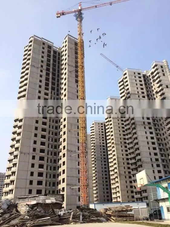 moving tower crane QTZ160(6518) 10T-tower crane high qulity product