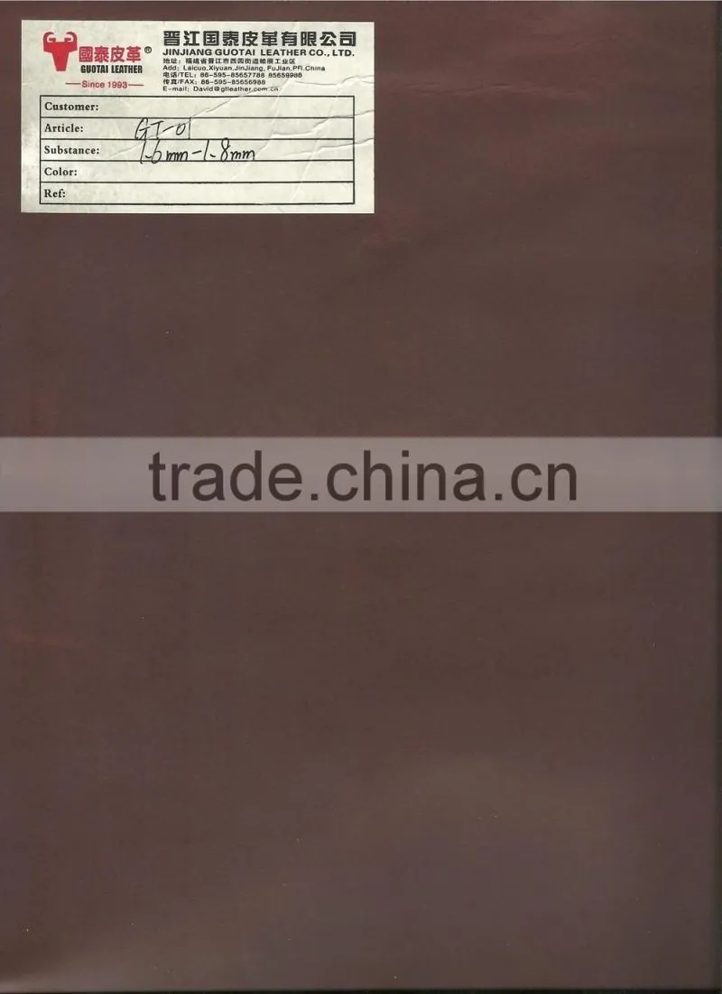 geniune Cow Leather for making shoes leather