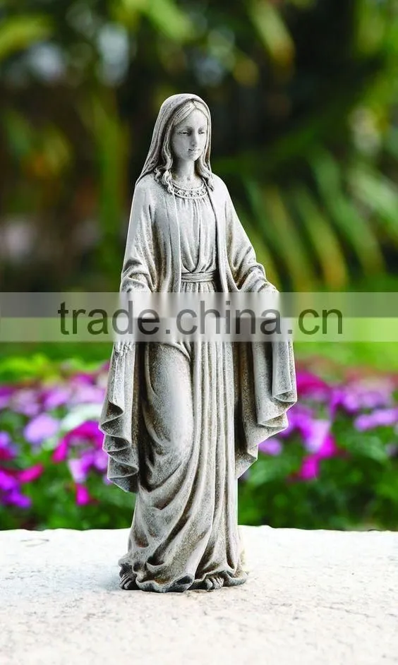 Virgin Mary indoor statue