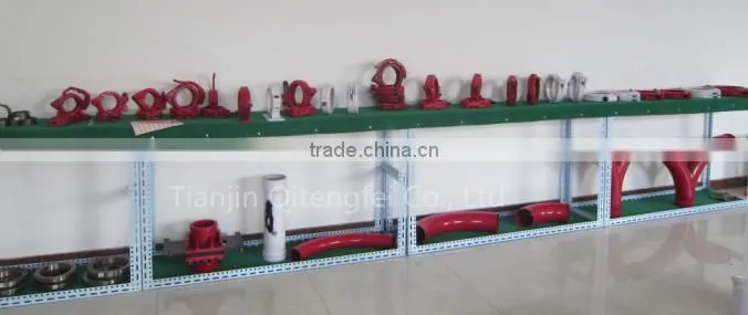 HD DN125-DN100 concrete pump carbon steel pipe reducer