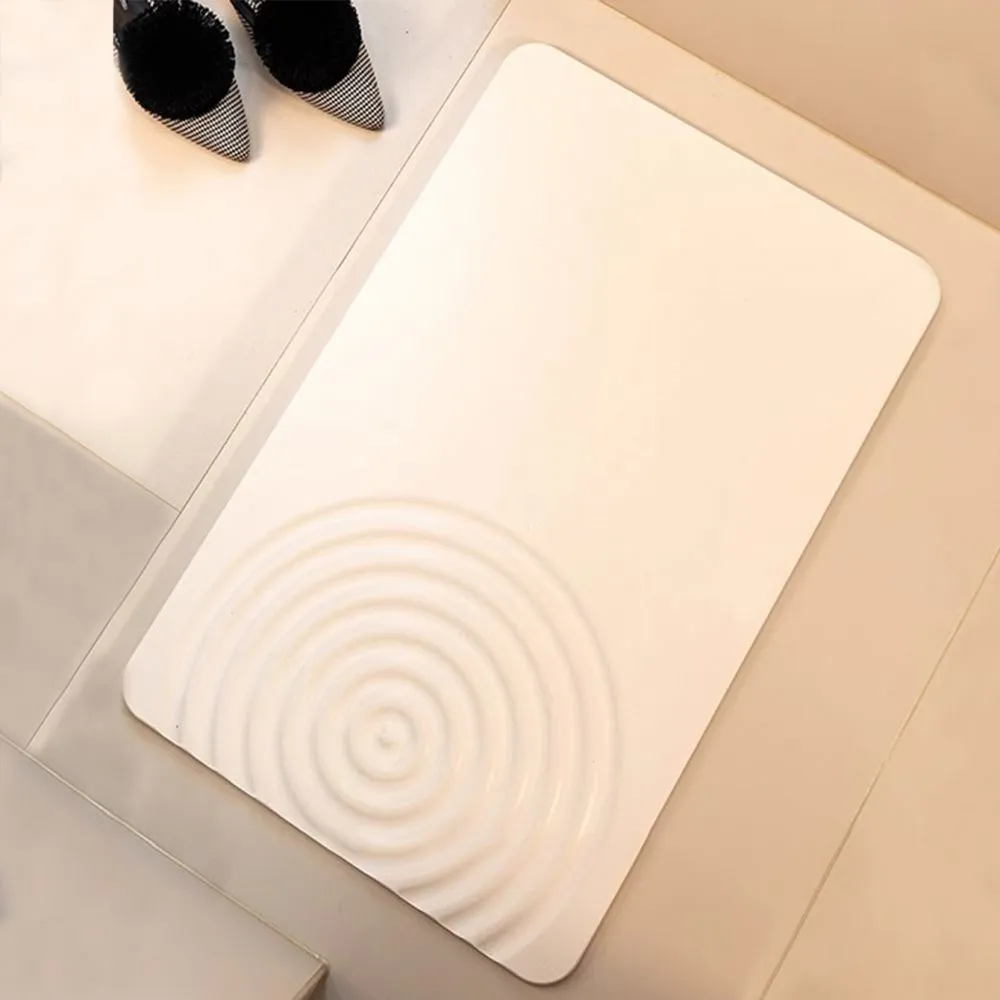 wave graven diatomite stone bath mat (5)