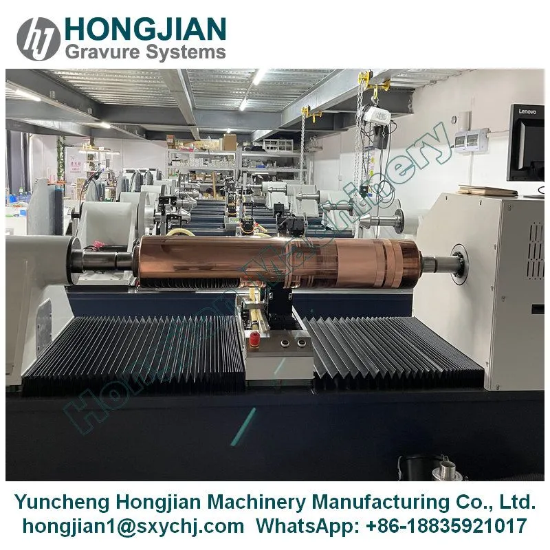 Electromechanical Engraving of Rotogravure Cylinder