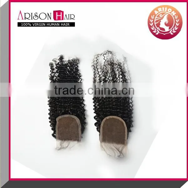 natural look lace closure New wholesale price natural color cheap lace closure piece