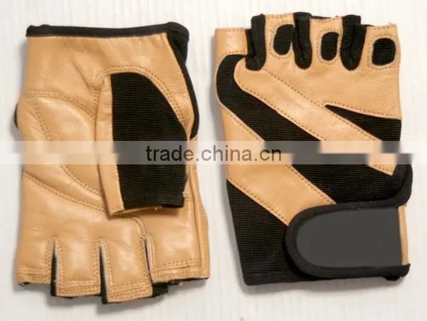 hot sale weightlifting gloves with wrist strap