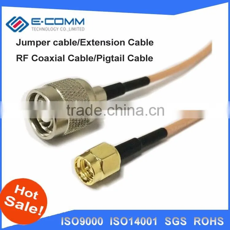 Bulk buying TNC Female Jack Connector Switch N Female Jack Connector RG316 15CM 6" Adapter