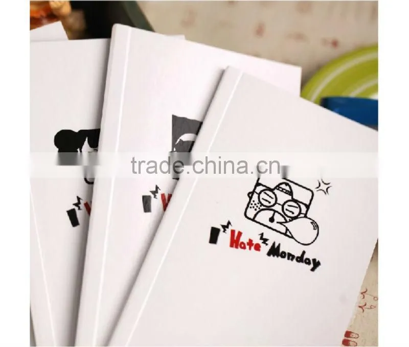 hard cover notebook with thick paper