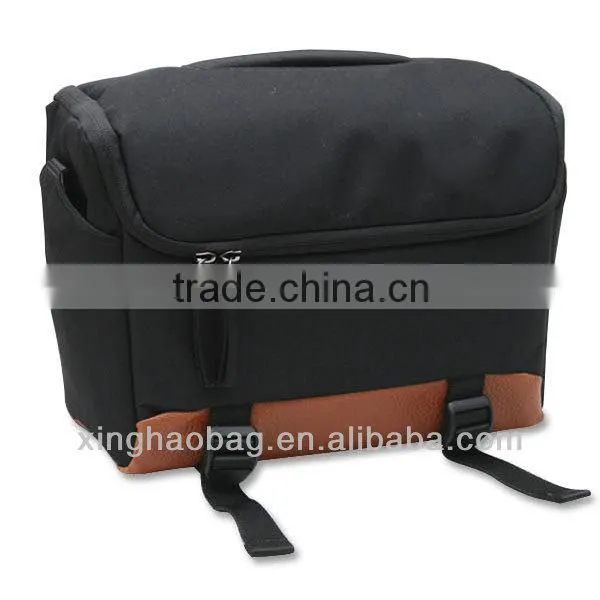 Hot selling leather camera bag waterproof dslr cheap camera bag