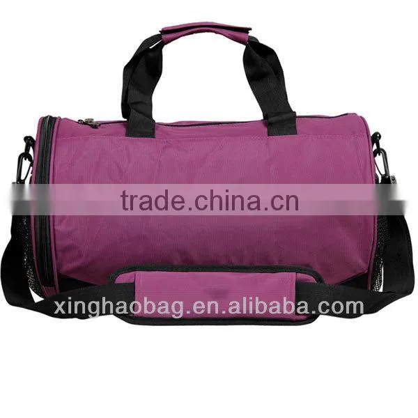 2014 Korean style wholesale custom sports bag with shoe compartment