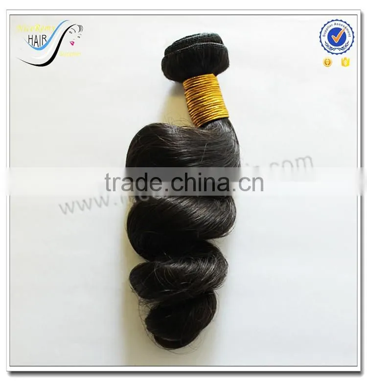 Top Quality Fast Delivery Wholesale weaving hair extension type 100 brazilian hair weave spring curl loose wave weft