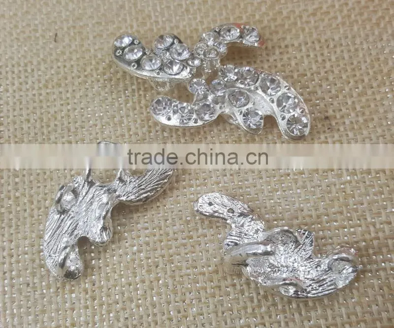 Rhinestone Brooches Button for Women