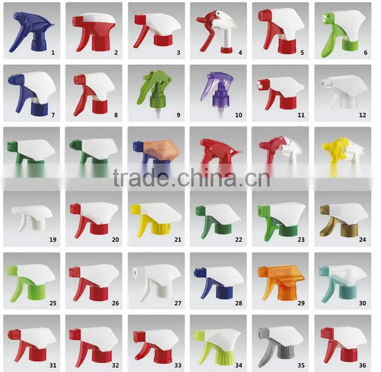 2015 New Design High Quality 28/410 White Model H4 Plastic Hand Sprayer