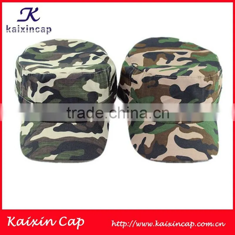 wool tweed leather brim army Military cap