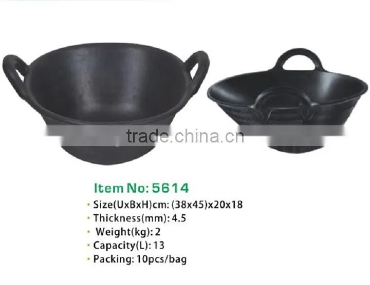 Tyre rubber bucket,industry buckets,cement pail,construction rubber tools