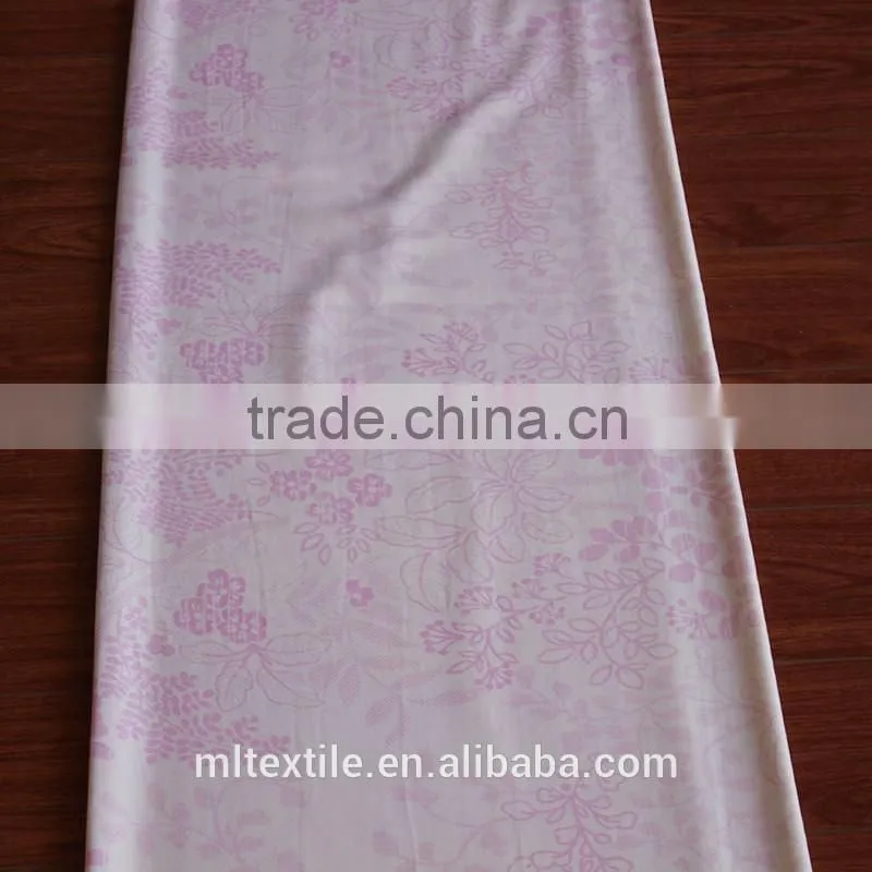 Eco-friendly organic printed bamboo fabric textile