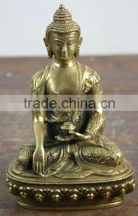 chinese copper buddha