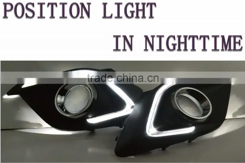New Design Body Kit FOR MAZDA AXELA LED CAR DRL Daytime Running LIGHT