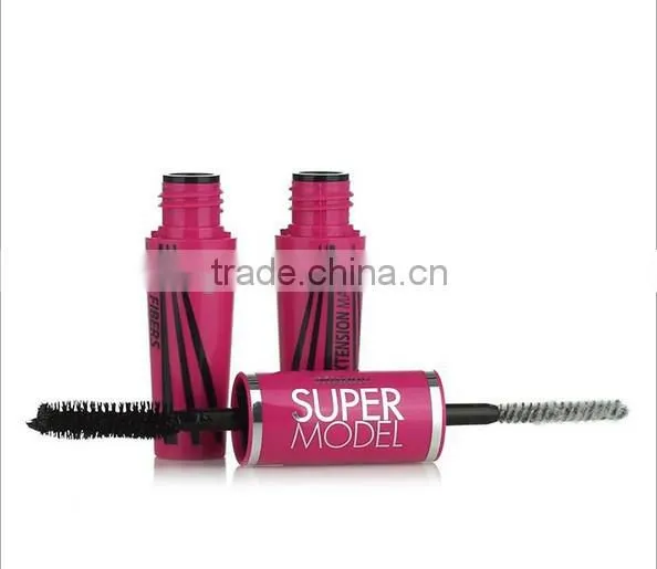 4D Double Slider Eyelash Extension Mascara Lengthening Waterproof Fiber Lashes Mascara