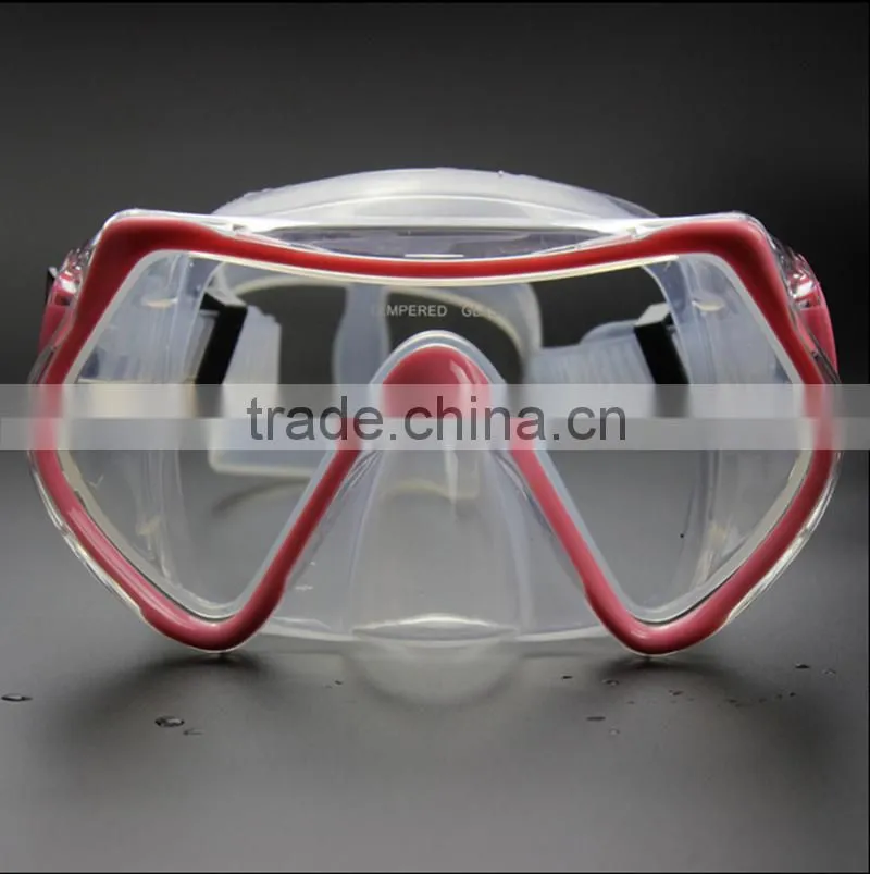Professional Scuba Diving Mask With High Quality Liquid Silicone