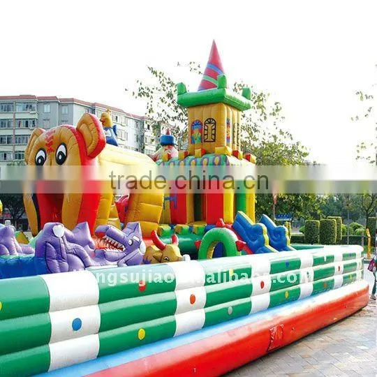High Mechanical Strength Inflatable Jumping Bed