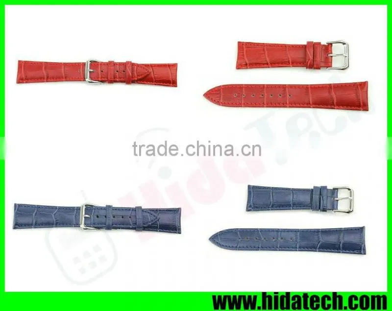 Wholesale Crocodile Pattern Genuine Leather Strap for Apple Watch Band
