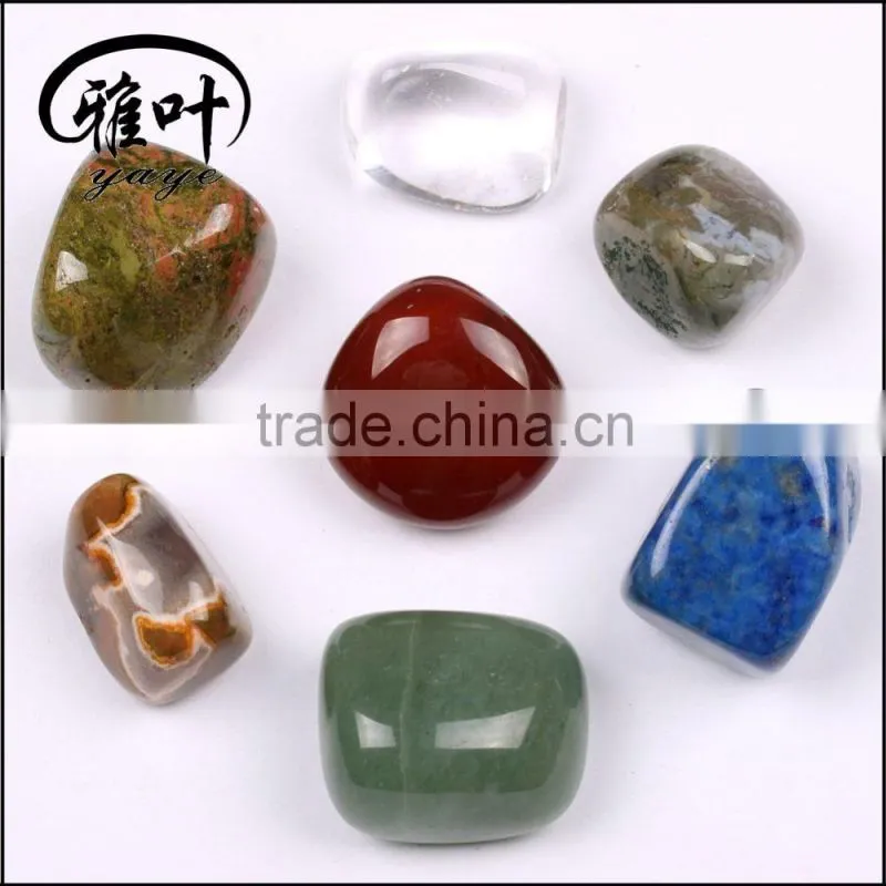 Wholesale 20-25mm highly polished chakra stone tumbled stone