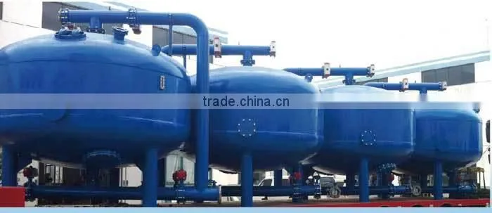 Auto back flush pool sand filter