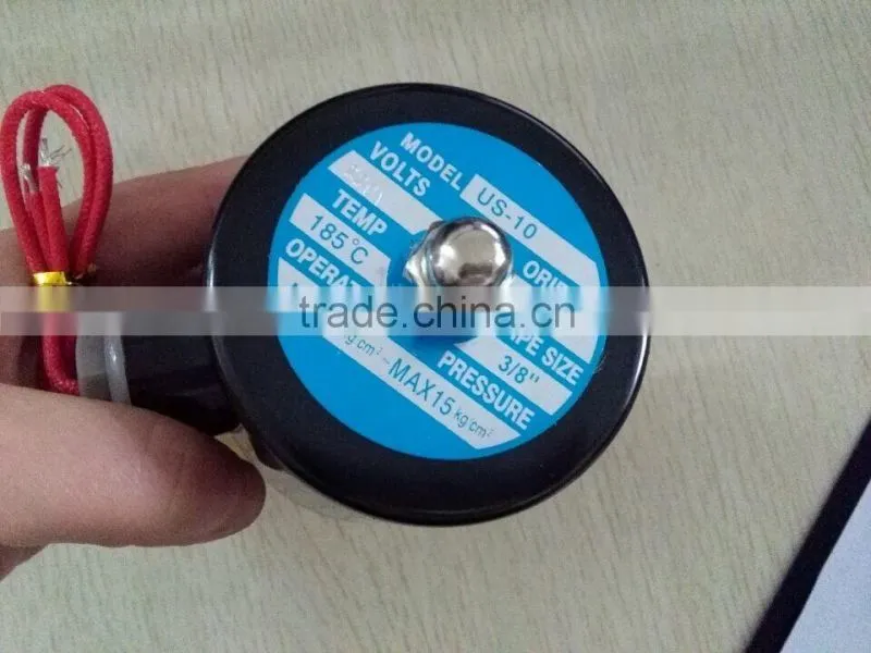 High temperature US-10 steam gas valve solenoid valve for thermal oil steam