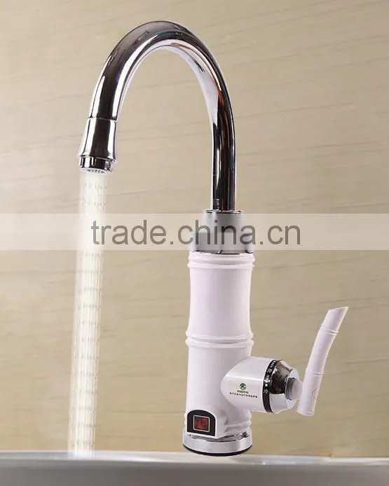 Kitchen Toilet 110V 3sec Instant Tankless Electric Hot Water Heater Faucet