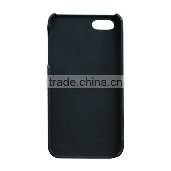 Real leather cover decorative case for ip5s
