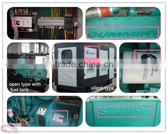 Closed diesel 50kva generator price