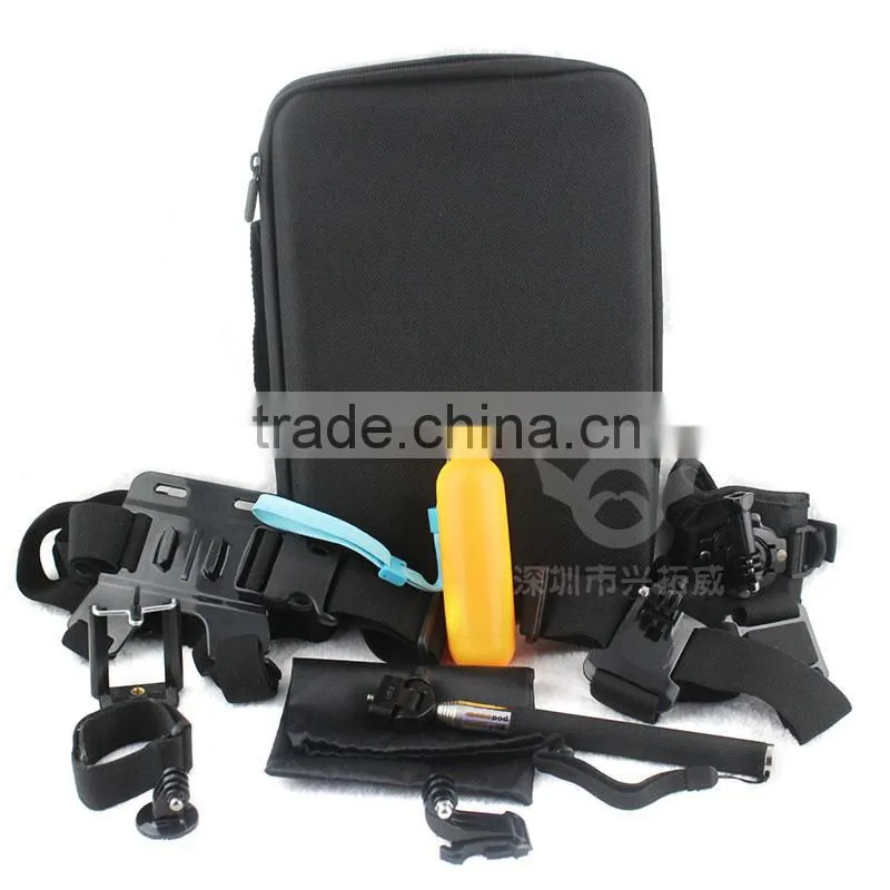 Wholesale XTW 12-in-1 Essential Camera Accessories Kit for GoPro HERO 2/3/3+/4/4 Session