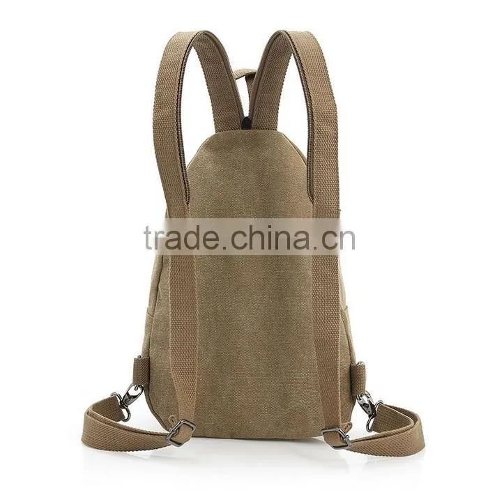 Multifunctional tactical qualified portable chest bag with two staps