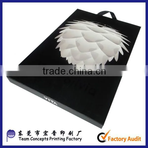high quality small black gift boxes for jewelry